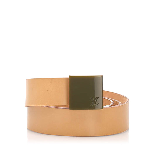 Louis-Vuitton   Louis Vuitton Leather Belt