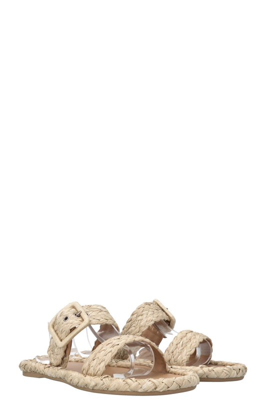 Dior Braided Flats Raffia Shoes