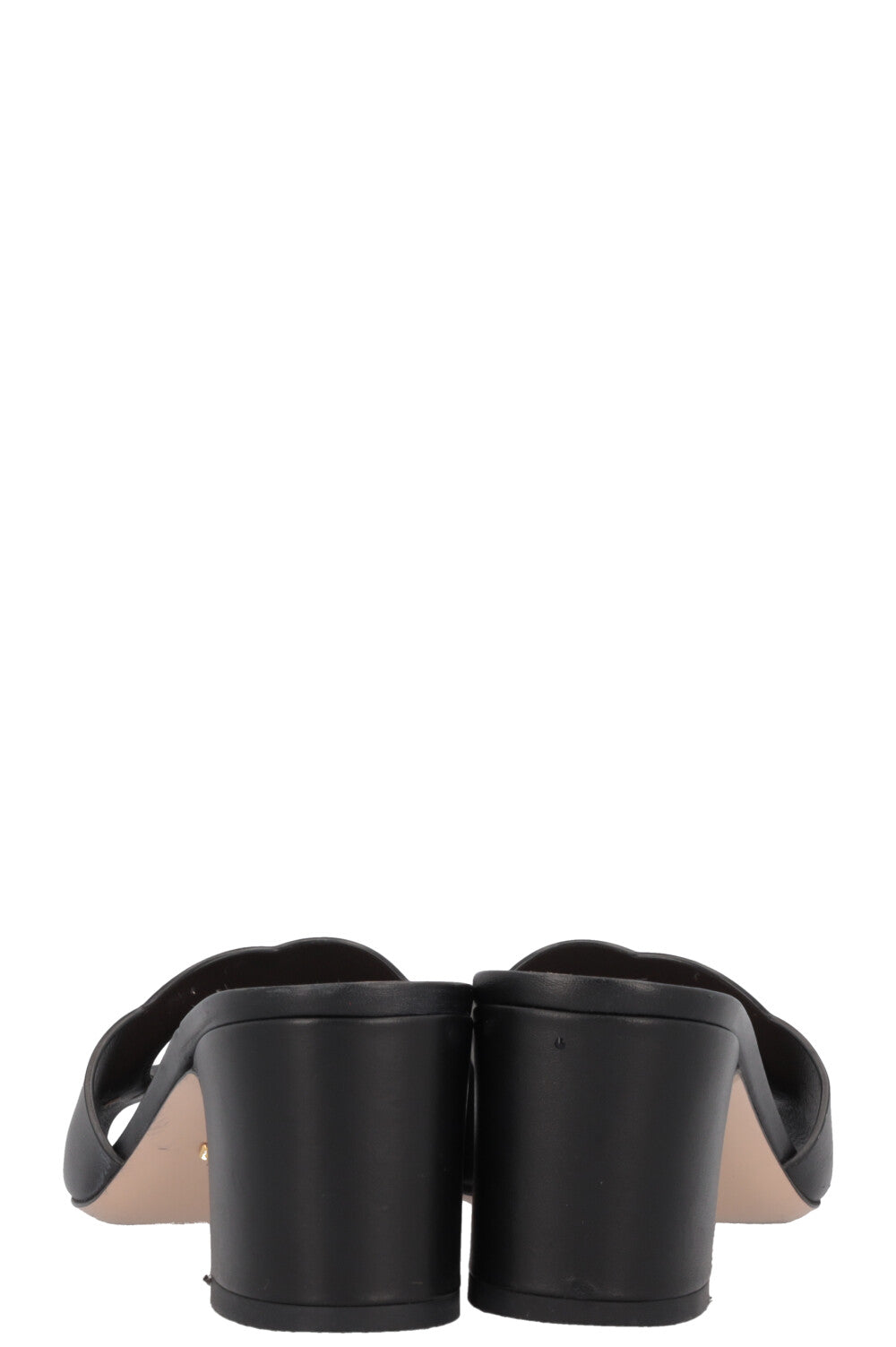 GUCCI GG Interlocking Mules Black