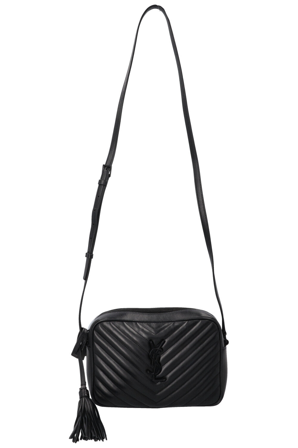 YSL Saint Laurent Crossbody Bag Lou Camera Bag Black