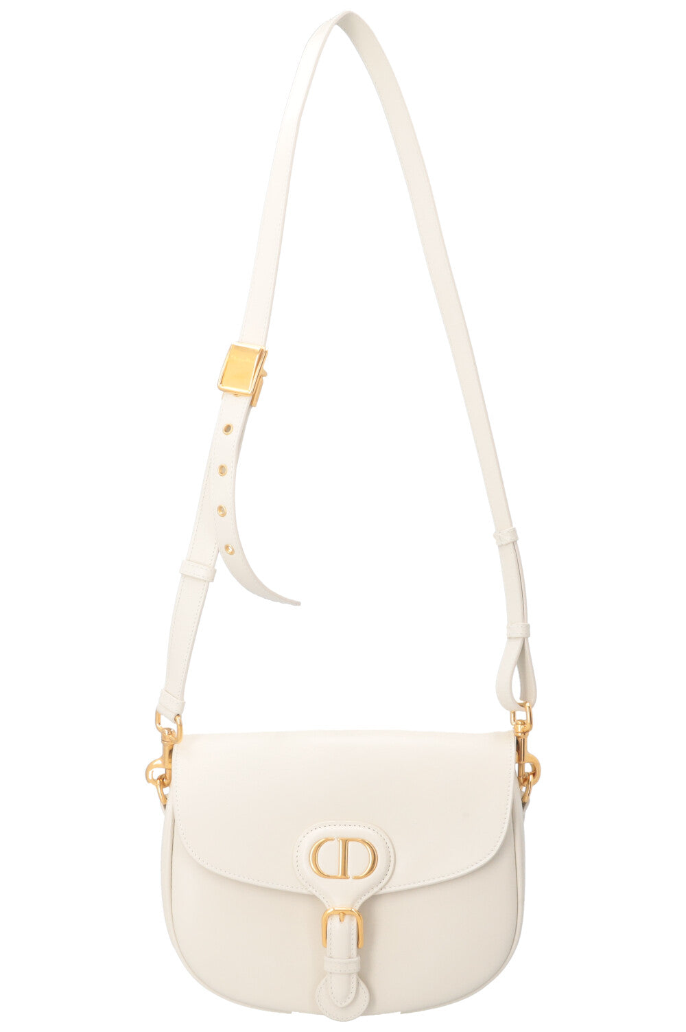 Dior Crossbody Bag Bobby Bag White Medium