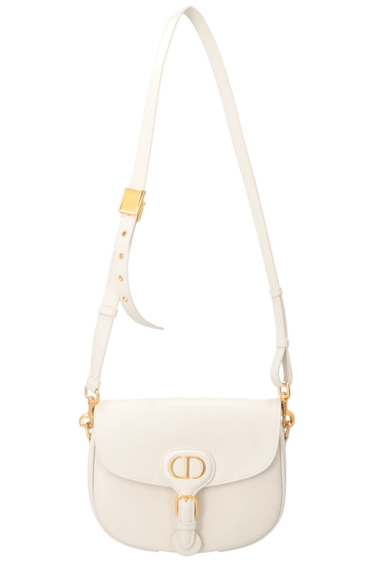 Dior Crossbody Bag Bobby Bag White Medium