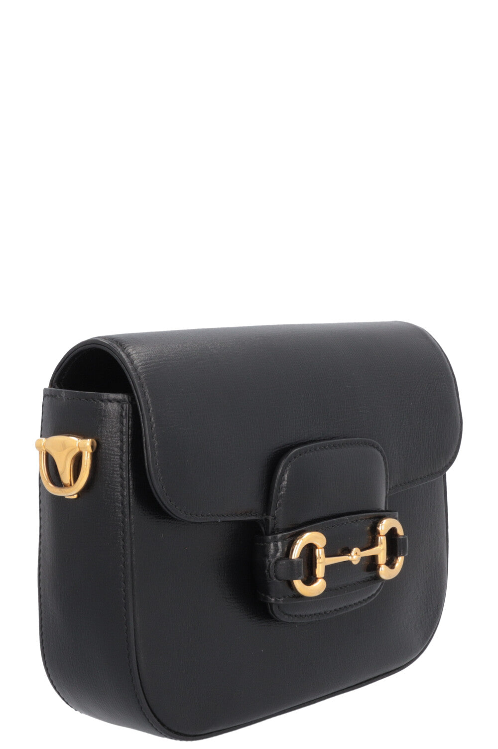 GUCCI Small Horsebit 1955 Shoulder Bag Black