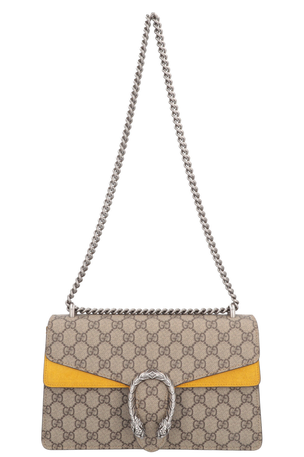 GUCCI Dionysus Bag Small GG Supreme Yellow