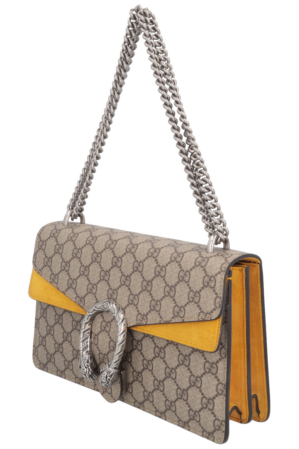 GUCCI Dionysus Bag Small GG Supreme Yellow