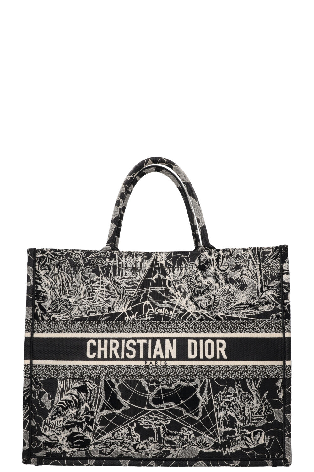 Dior Tote Bag Around The World Book Large