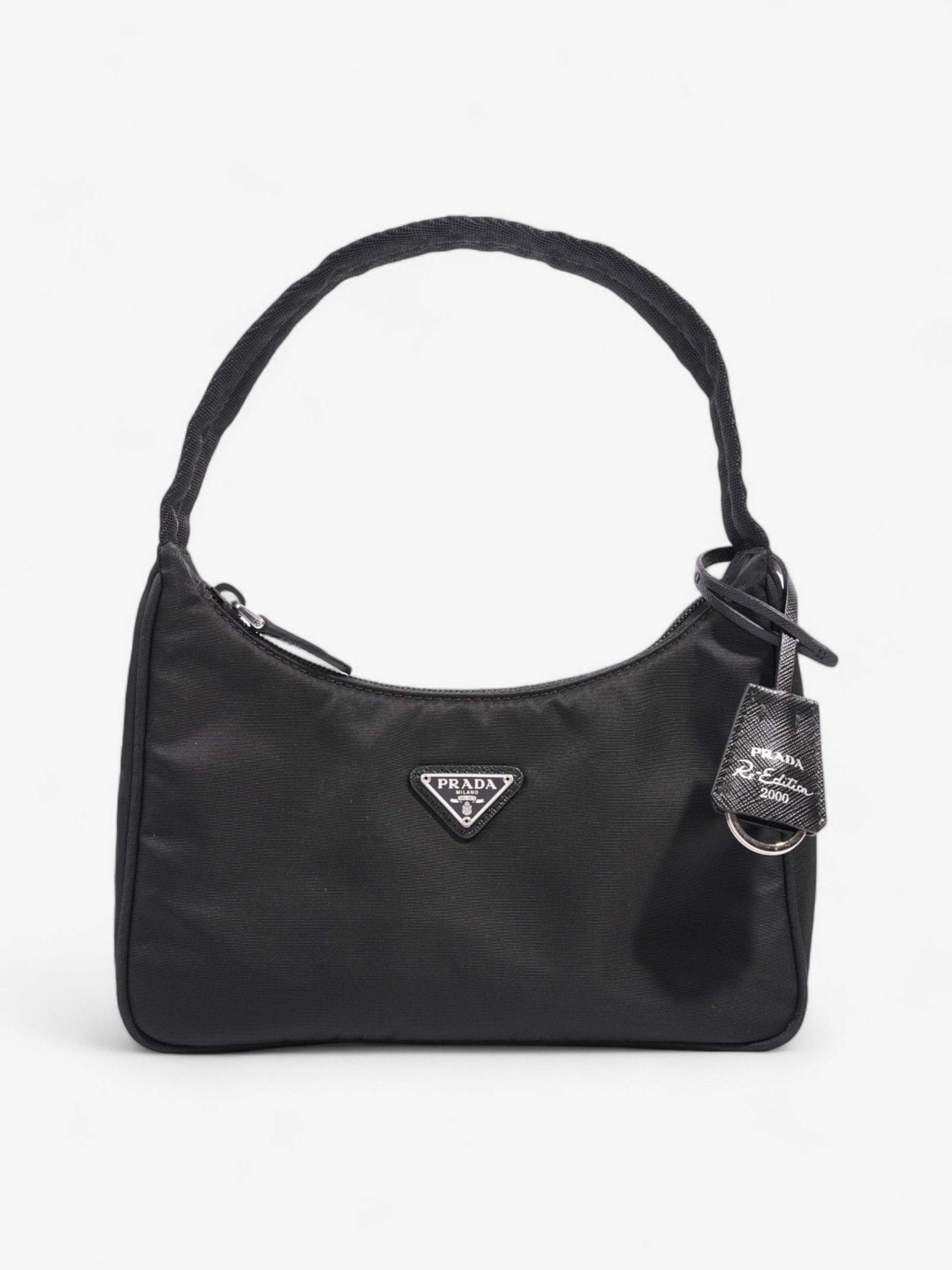 Prada Re Edition Re Shoulder Bag Nylon Black Re Nylon 6