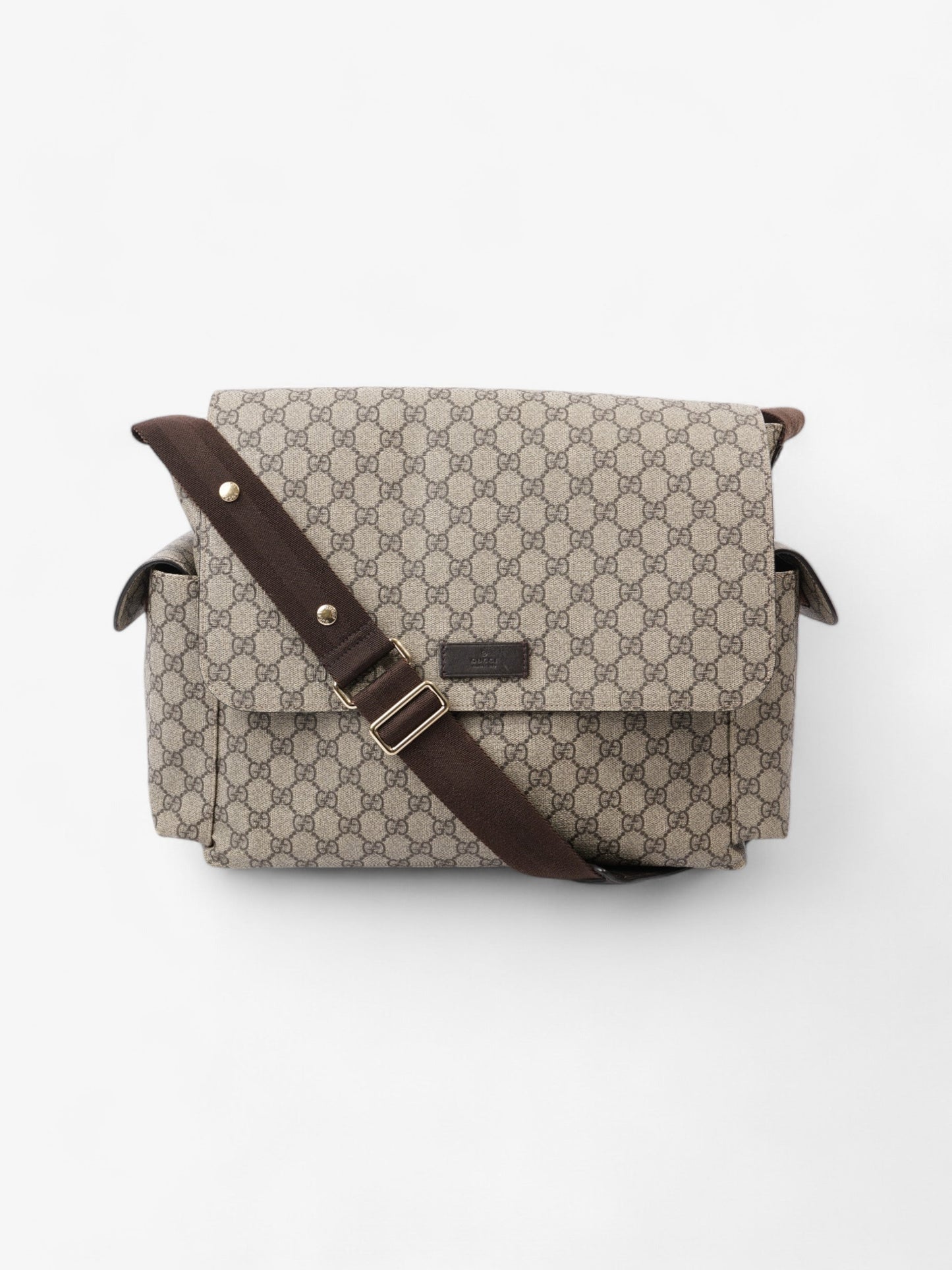 Gucci Baby Changing Bag Supreme Coated One Size Canvas Crossbody Bag