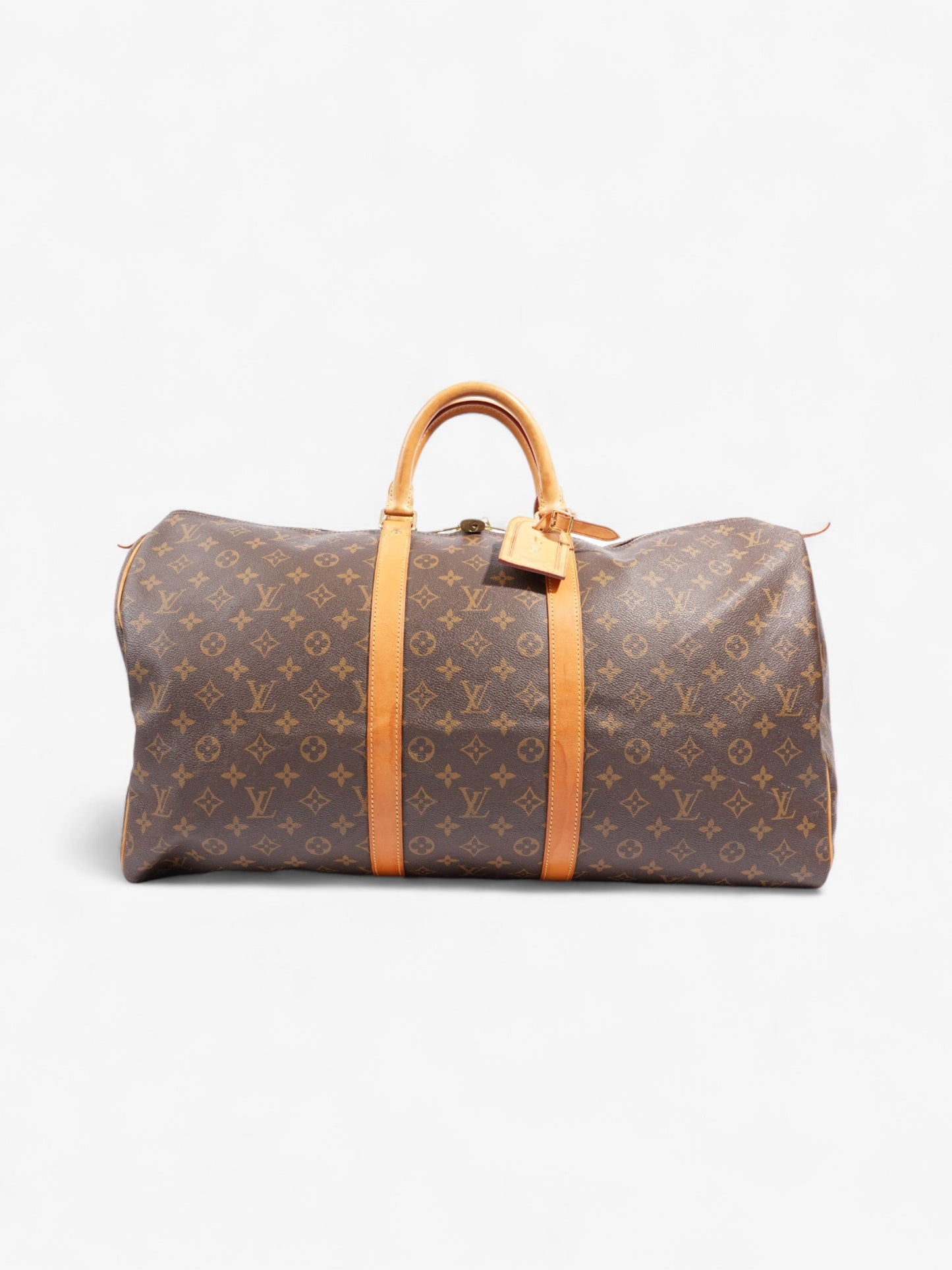 Louis Vuitton Keepall Coated 55 Monogram Canvas Coated Canvas Apparel Canvas 70
