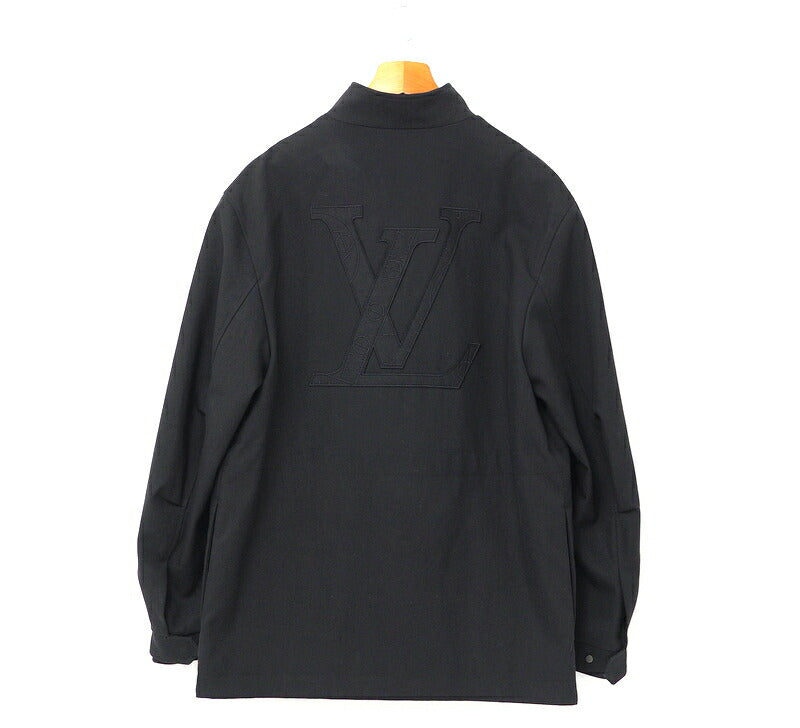 Louis Vuitton Jacket RM212M DE1 HLK10E 38 Nylon Cotton Black Apparel