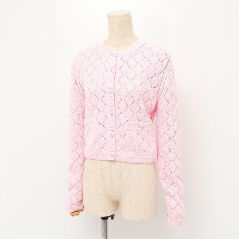 Chanel knit 34 Pink Handbag