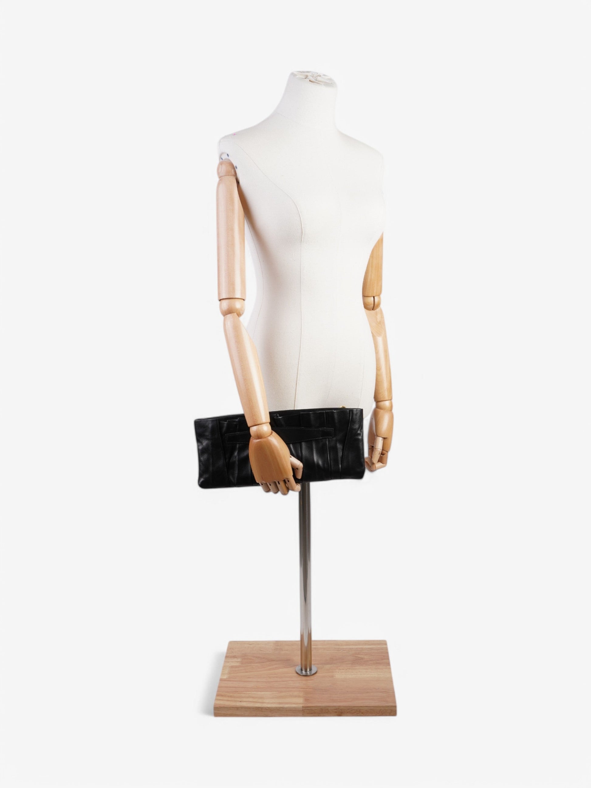 Prada Clutch Leather Black Clutch Bag