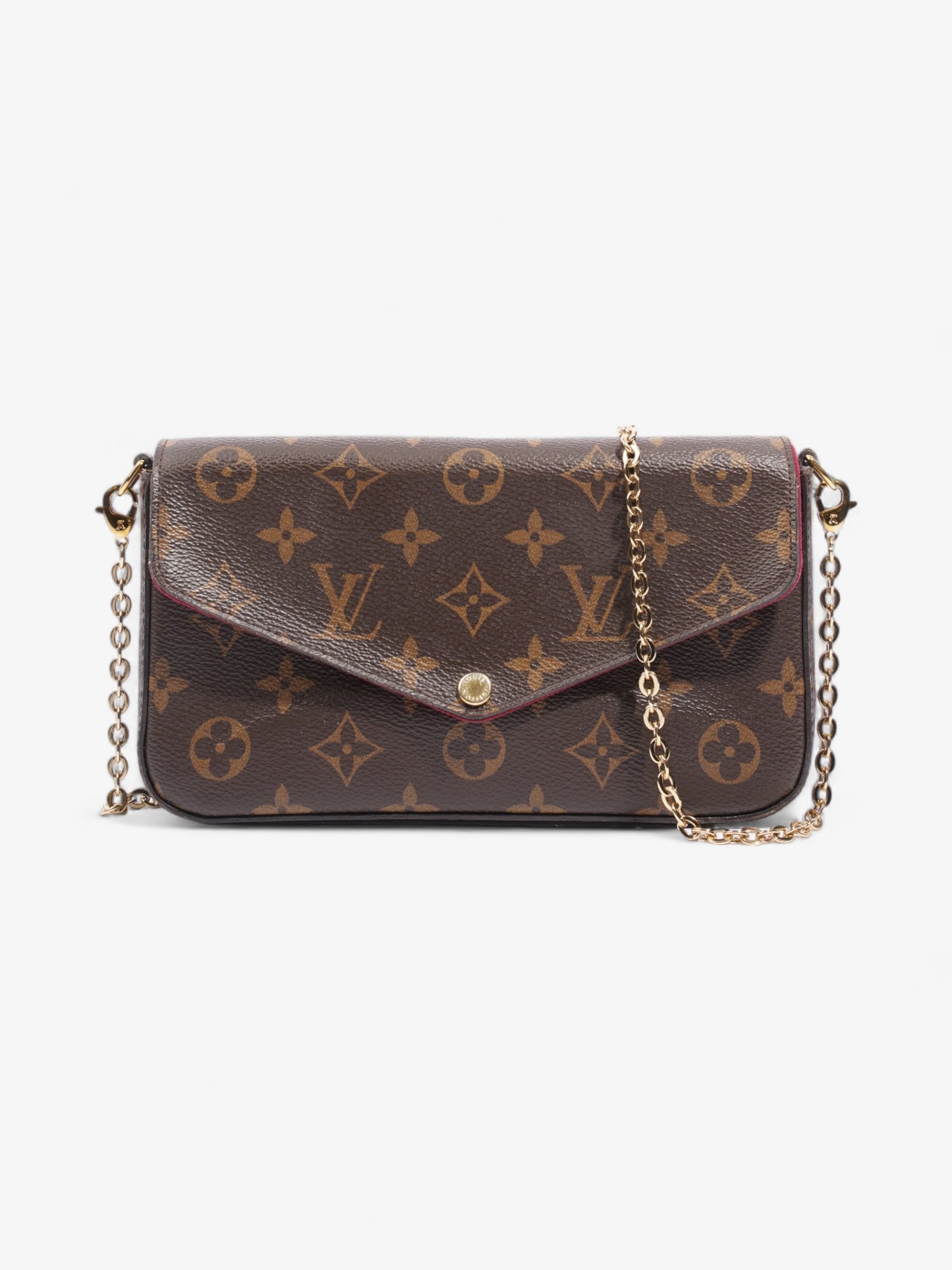 Louis Vuitton Félicie Pochette Coated Monogram Canvas Coated Canvas Apparel