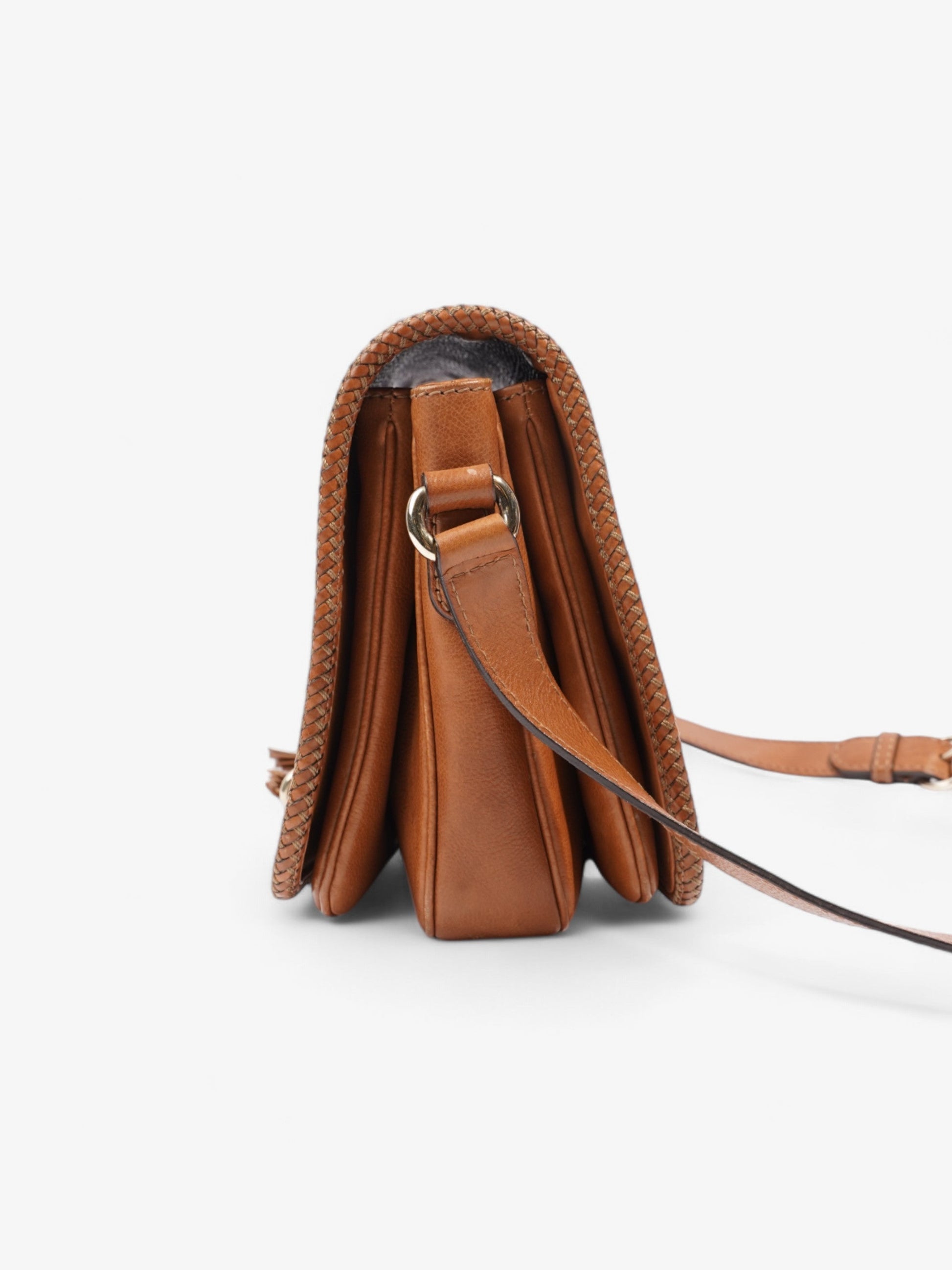 Gucci Marrakech Supreme Shoulder Bag Canvas Brown