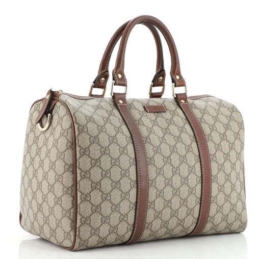 Gucci JOY BOSTON Monogram Medium Travel Bag