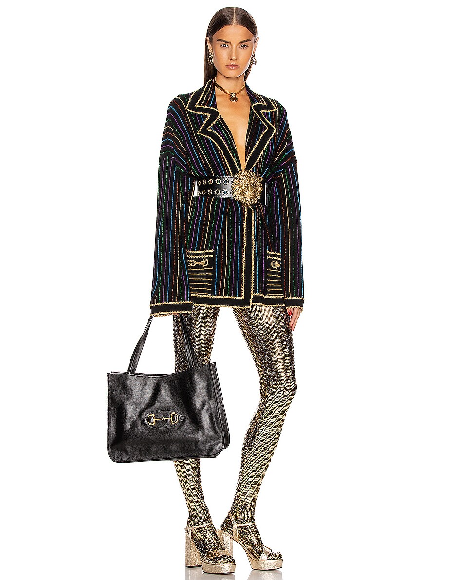 Gucci HORSEBIT Leather Medium Tote Bag Tote Bag