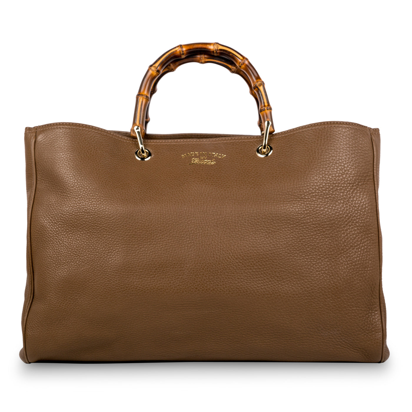 Gucci Maple Bamboo Tote Large Shoulder Bag