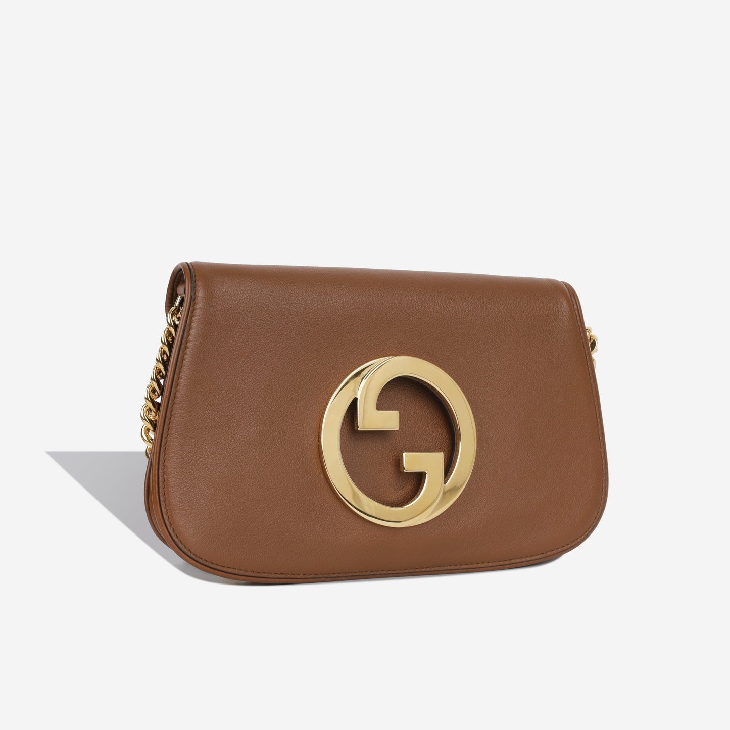 Gucci Blondie Shoulder Bag Crossbody Bag Leather Ghw
