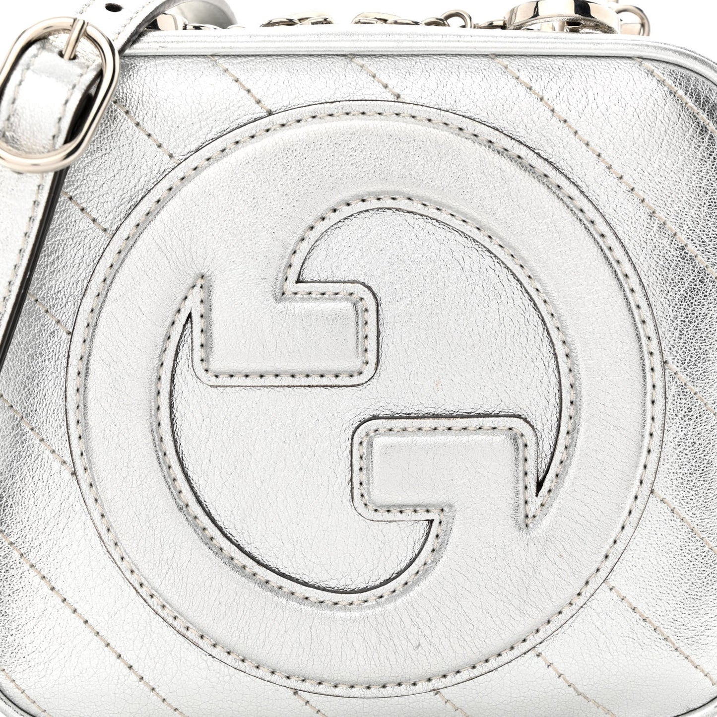 Gucci BLONDIE Leather Calfskin Top Handle Handbag