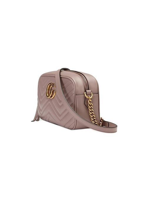 Gucci GG MARMONT Leather Calfskin Small Shoulder Bag