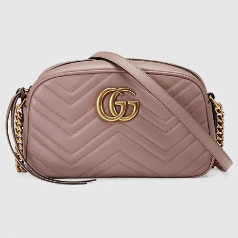 Gucci GG MARMONT Leather Calfskin Small Shoulder Bag