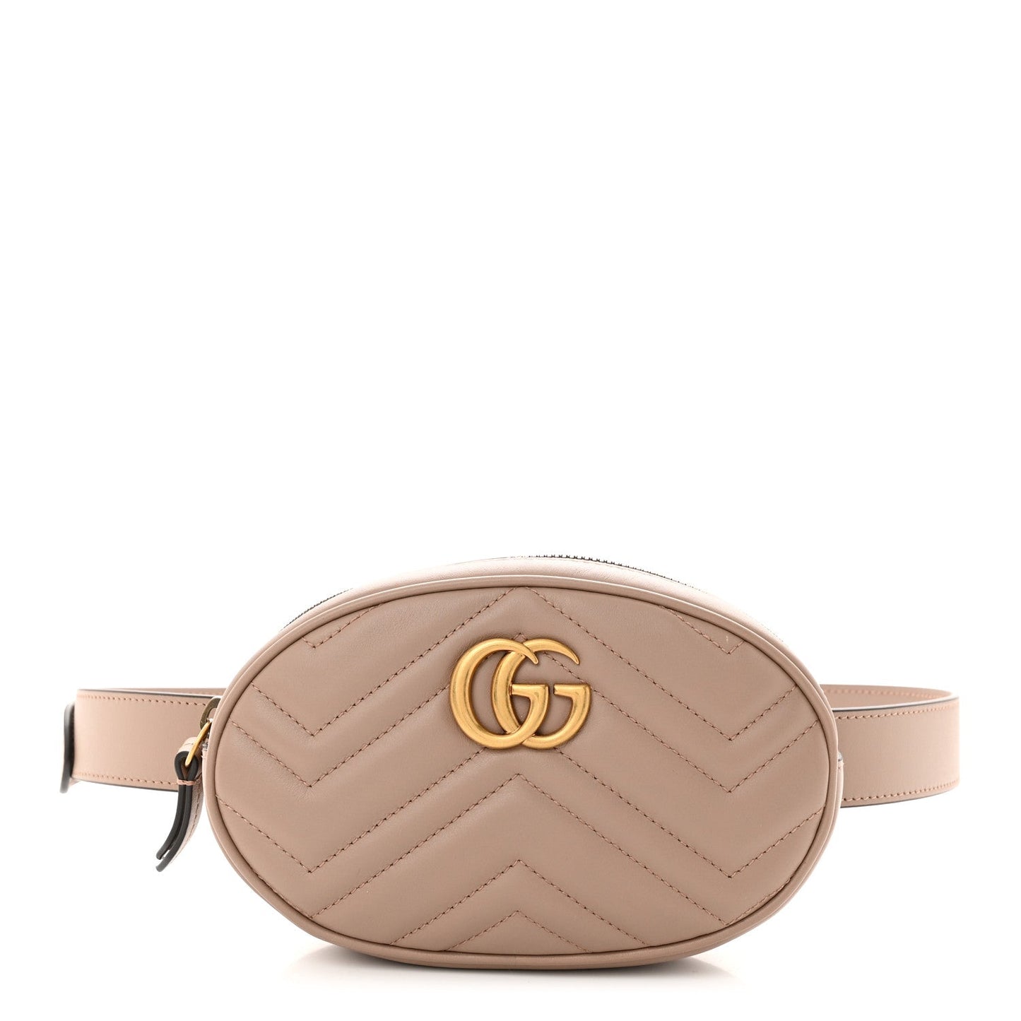 Gucci GG MARMONT Matelasse Calfskin Belt