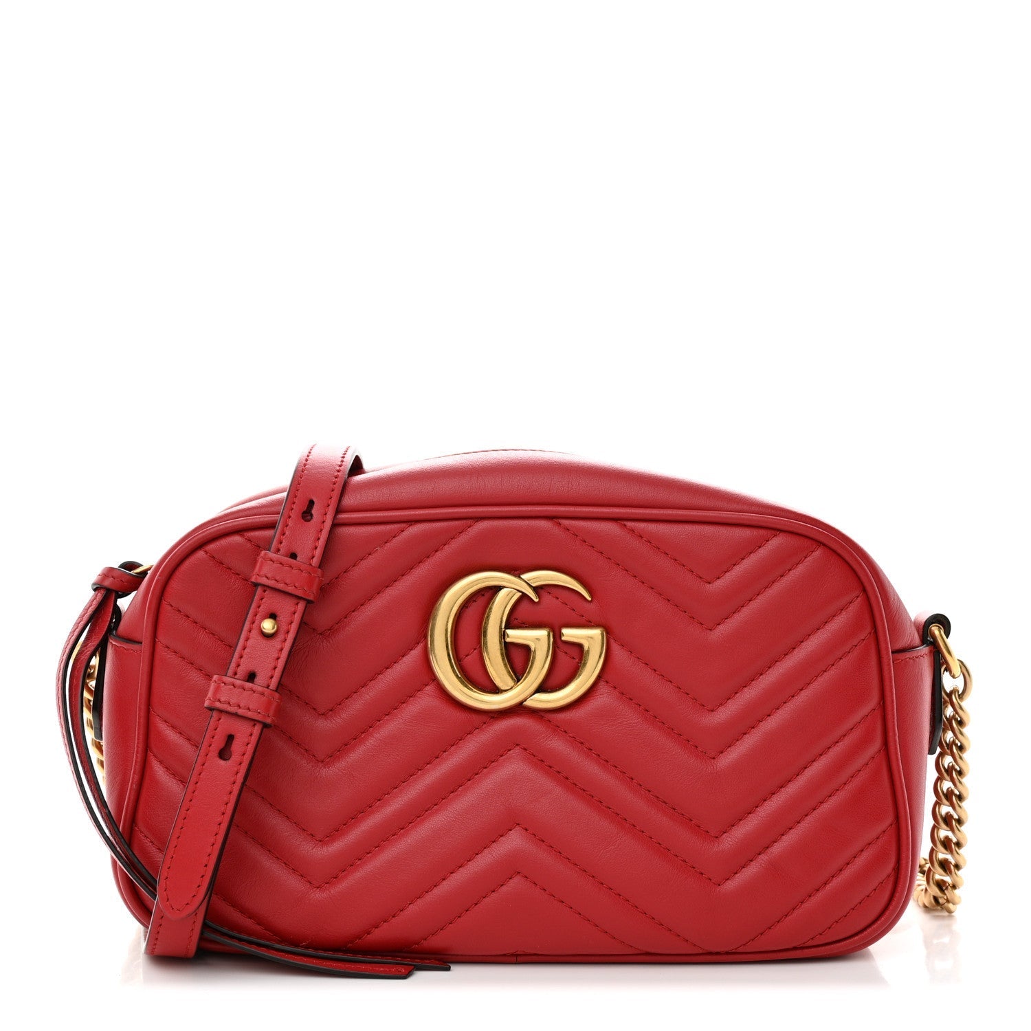 Gucci GG MARMONT Matelasse Leather Calfskin Crossbody Bag