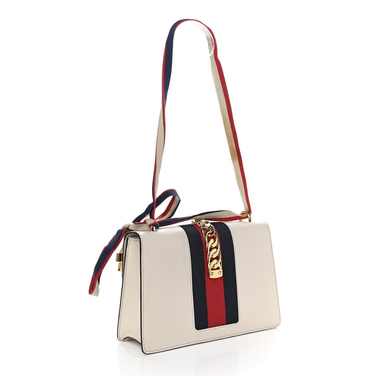 Gucci SYLVIE Leather Calfskin Small Shoulder Bag