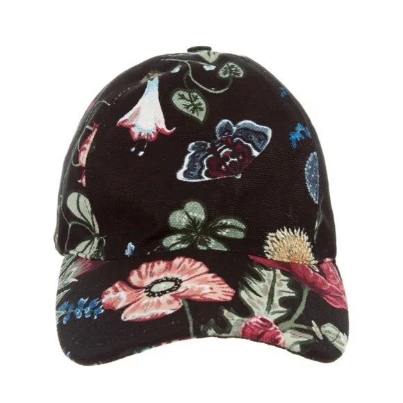 Gucci FLORA KNIGHT BASEBALL Canvas Hat