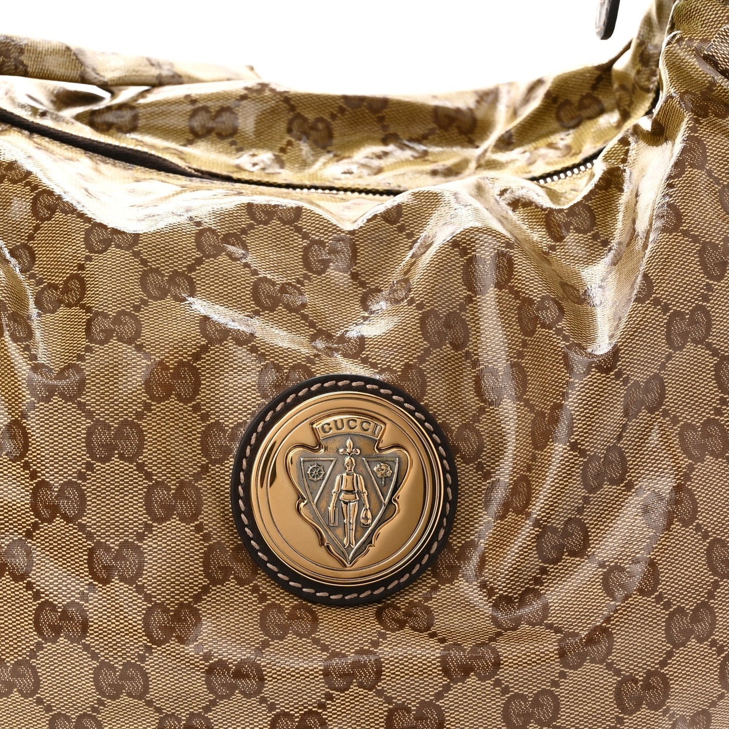 Gucci CRYSTAL HYSTERIA Monogram Shoulder Bag