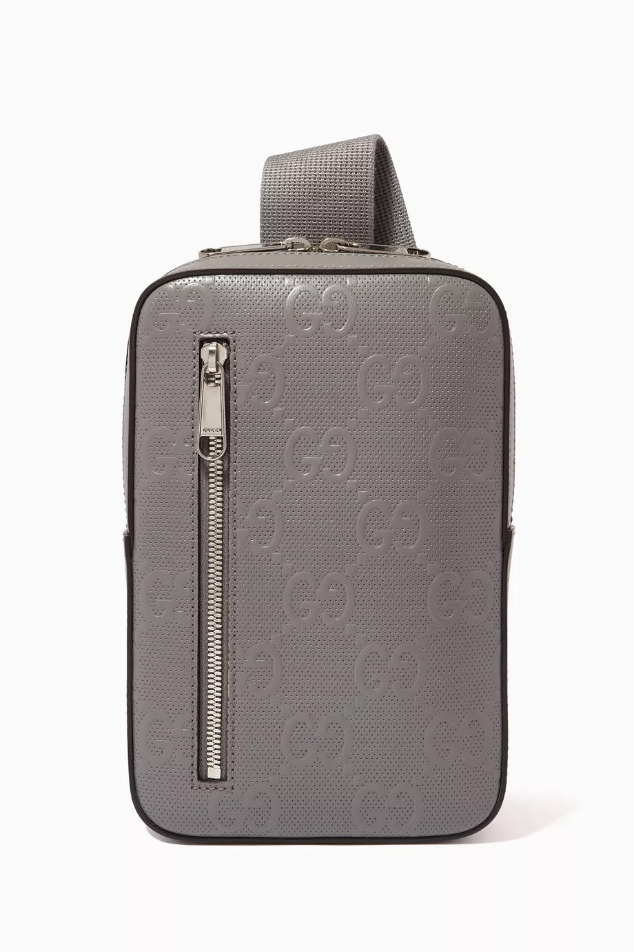 Gucci GG EMBOSSED SLINGBAG Leather Travel Bag