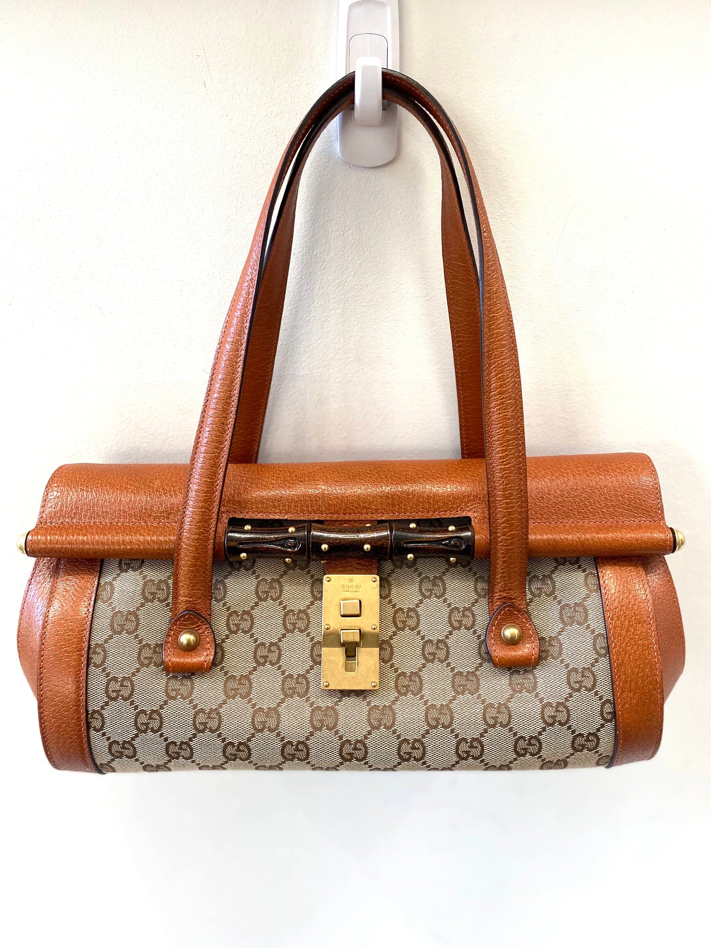 Gucci GG BAMBOO BULLET Travel Bag