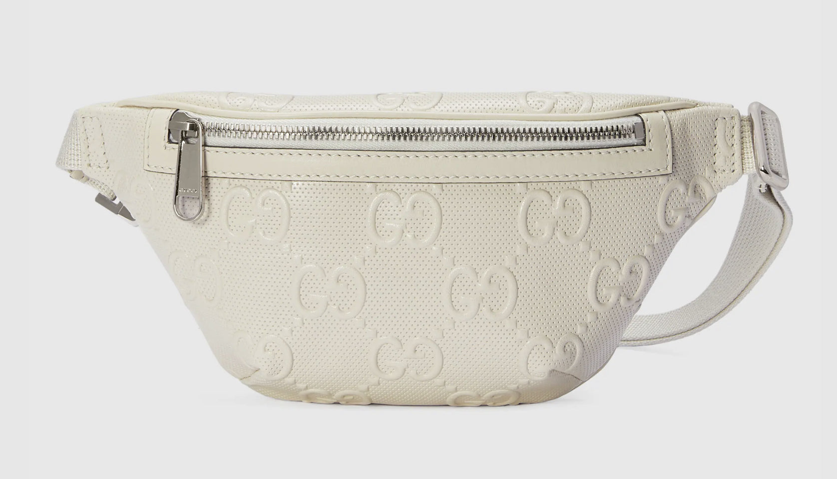 Gucci GG EMBOSSED Leather Belt