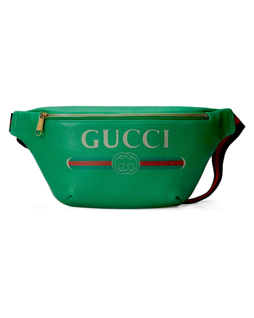 Gucci GG GRAINED Leather Calfskin Logo Belt