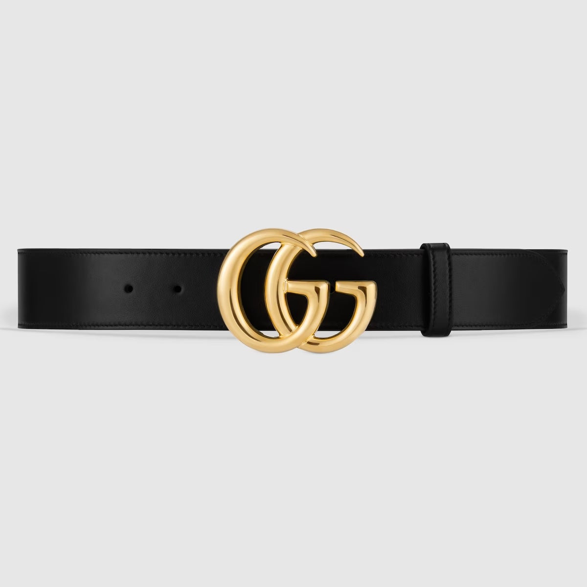 Gucci GG MARMONT DOUBLE G Leather Calfskin Belt Belt 1