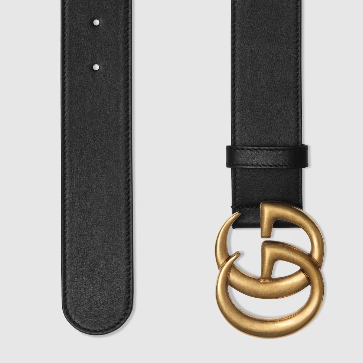 Gucci GG MARMONT WIDE Leather Calfskin Belt