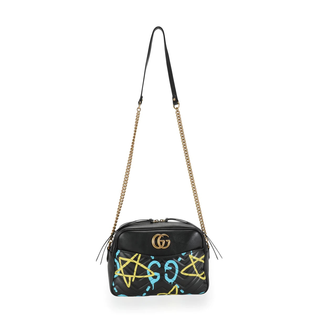 Gucci GG MARMONT GHOST Chain Travel Bag