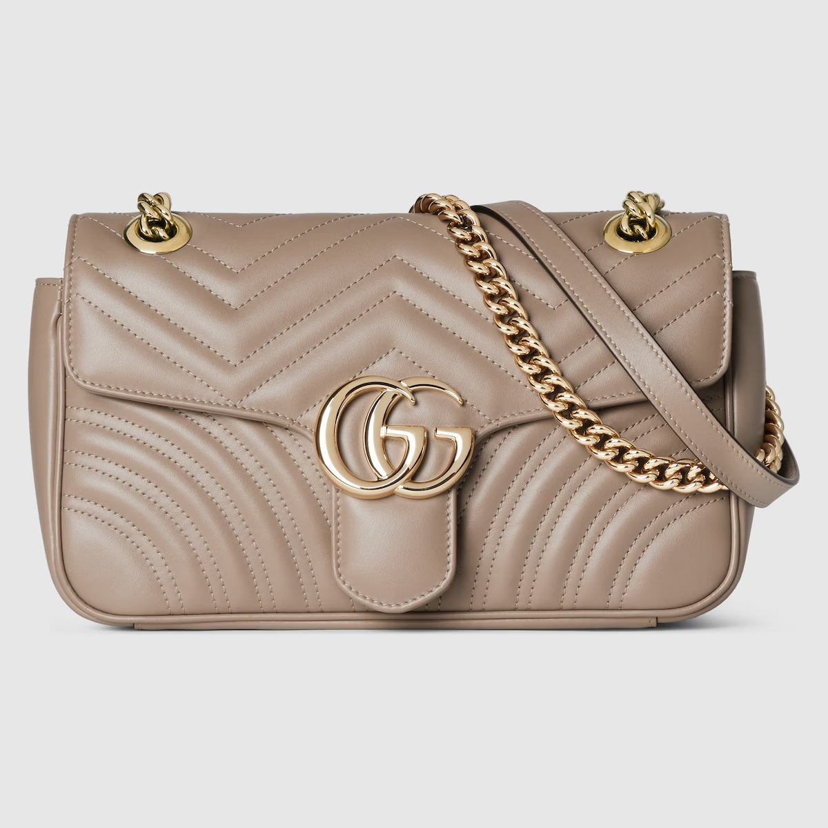 Gucci GG MARMONT Leather Calfskin Medium Shoulder Bag