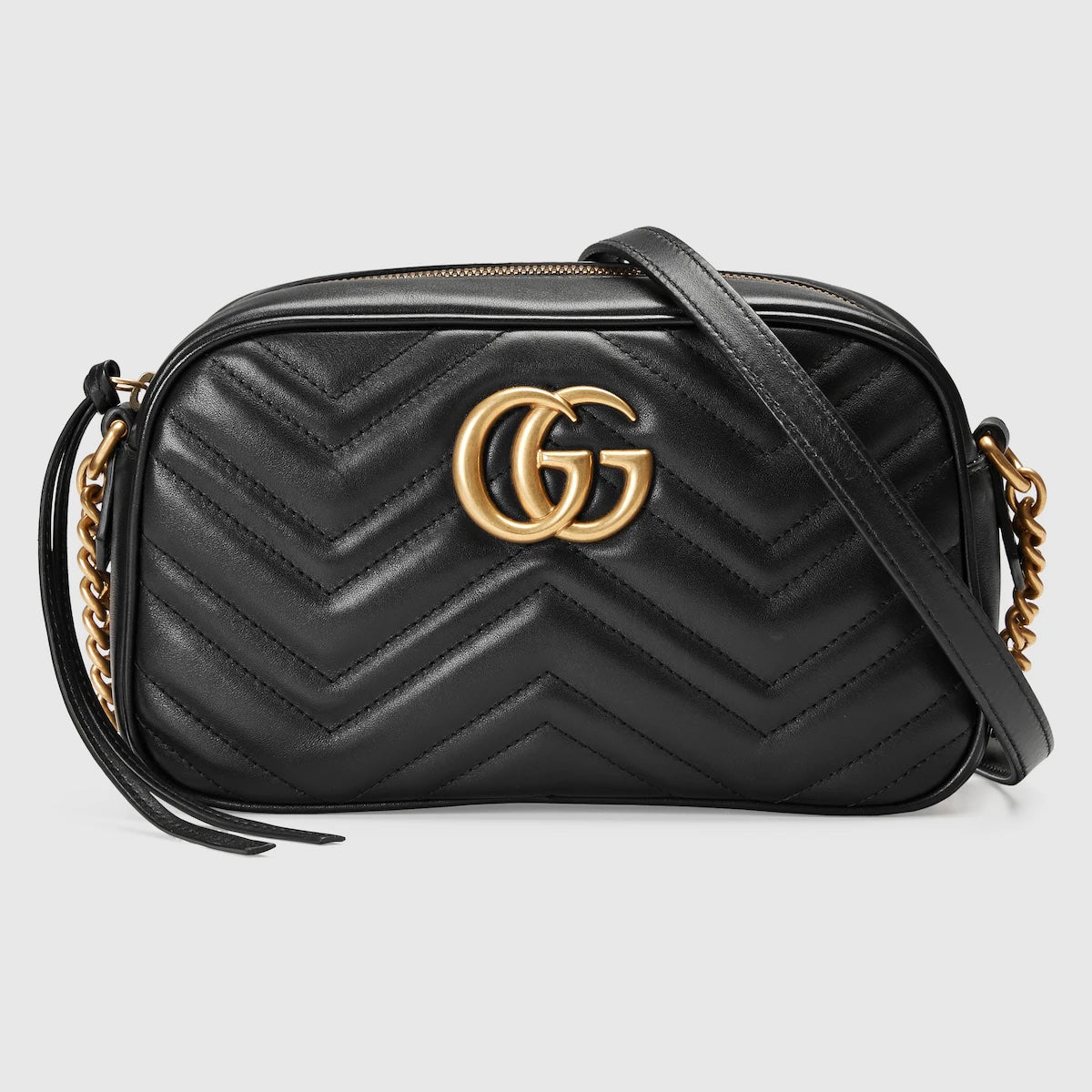 Gucci GG MARMONT Leather Calfskin Small Crossbody Bag