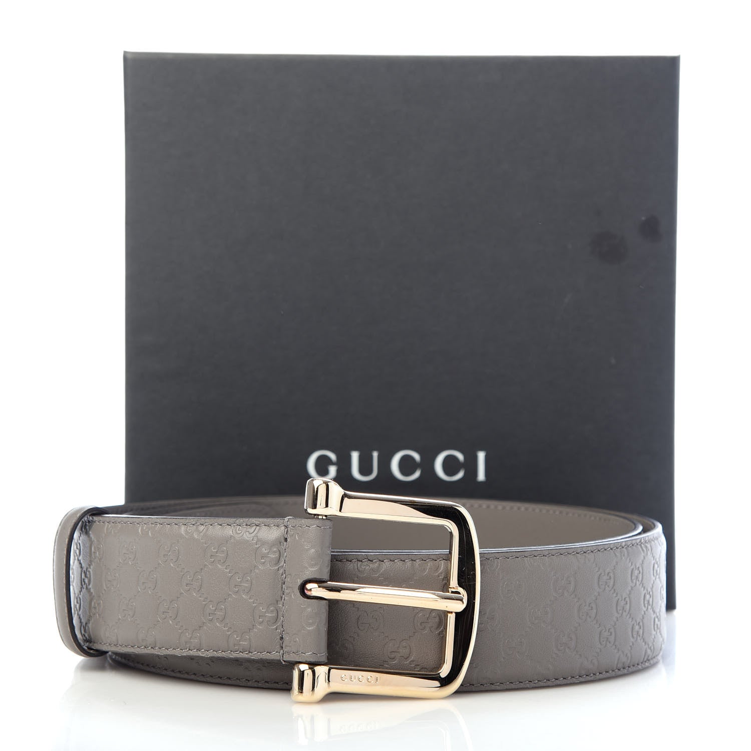 Gucci GG Leather Belt