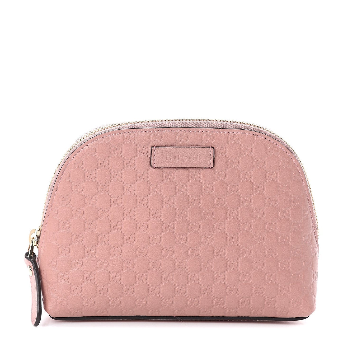 Gucci GG COSMETIC POUCH Leather Travel Bag