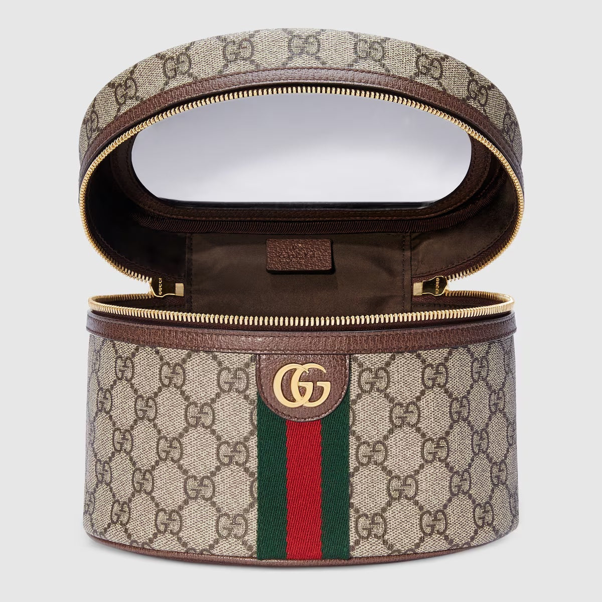 Gucci GG OPHIDIA COSMETIC Top Handle Travel Bag