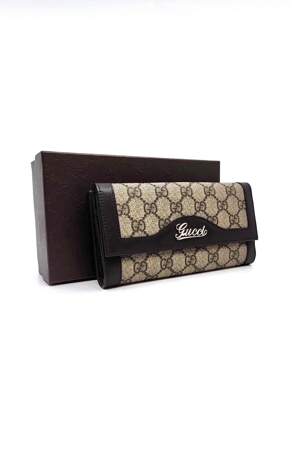 Gucci GG SCRIPT Logo Wallet Case