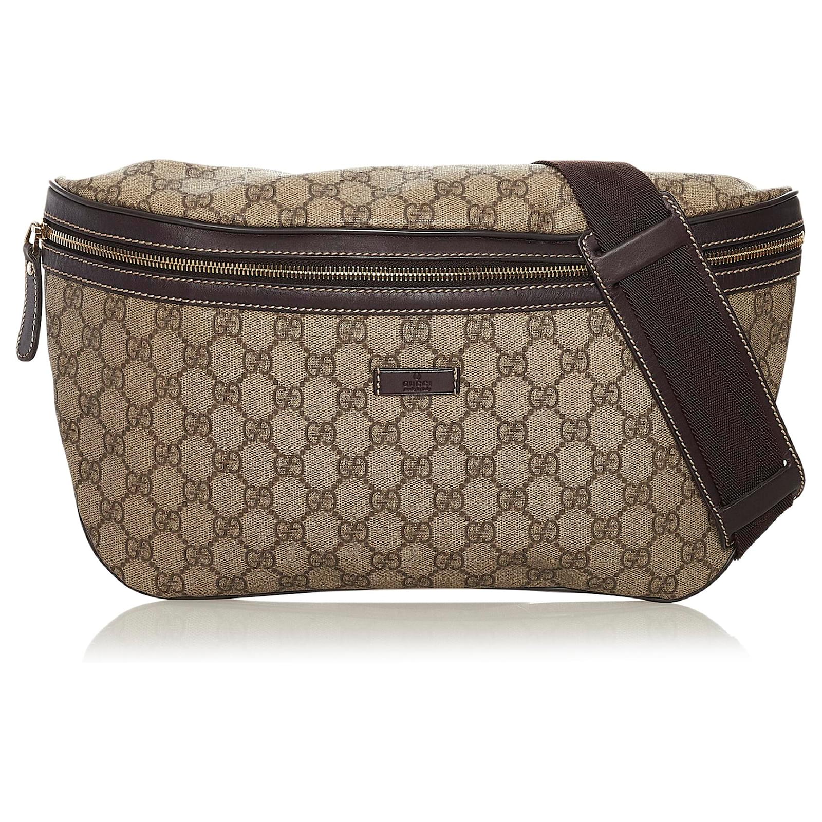 Gucci GG SUPREME Monogram Large Belt