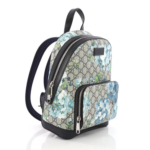 Gucci GG SUPREME BLOOMS DAY BACKPACK Monogram