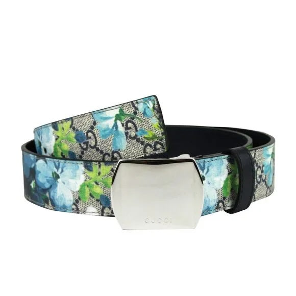 Gucci GG SUPREME BLOOMS Monogram Belt