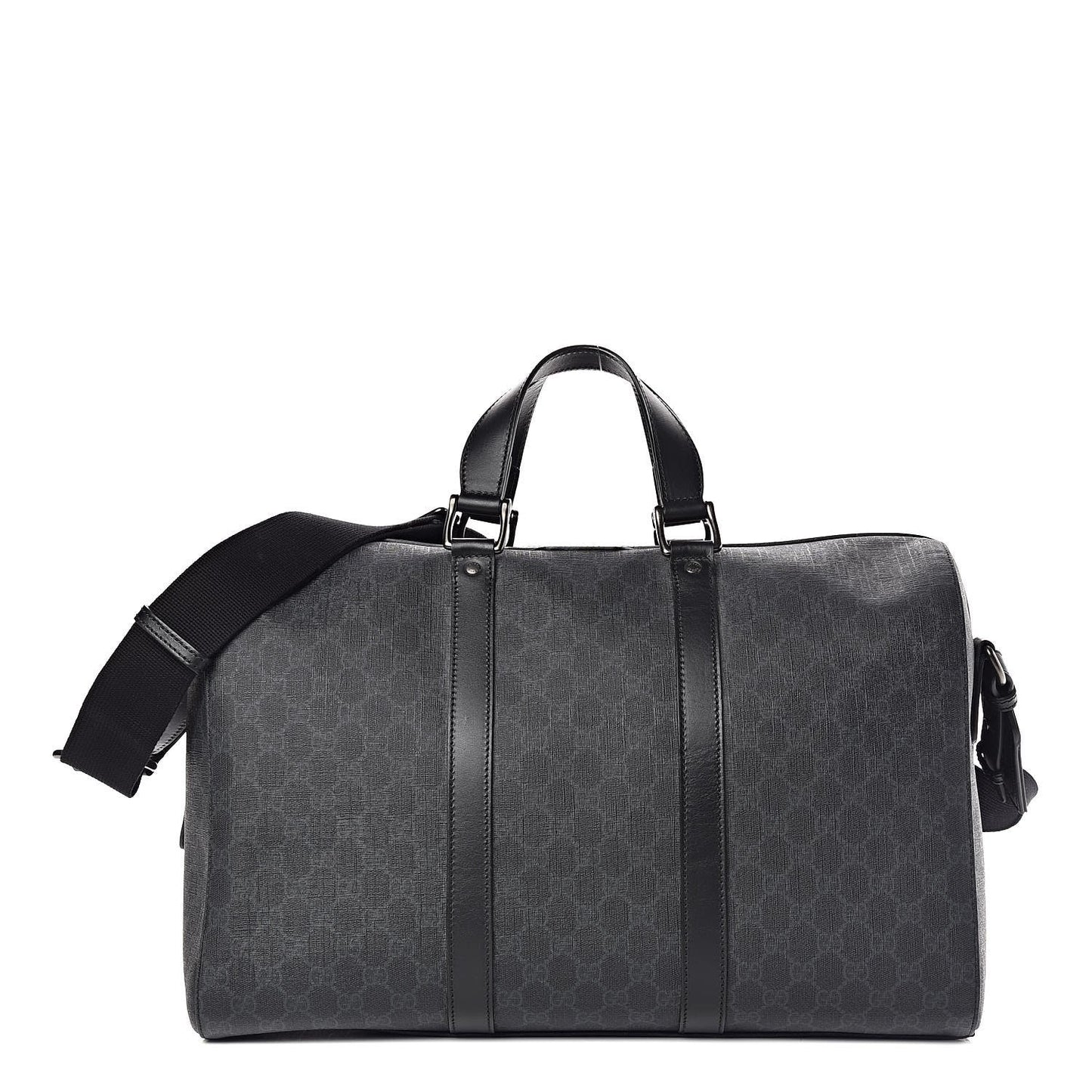 Gucci GG SUPREME CARRY-ON DUFFLE Monogram Medium Travel Bag