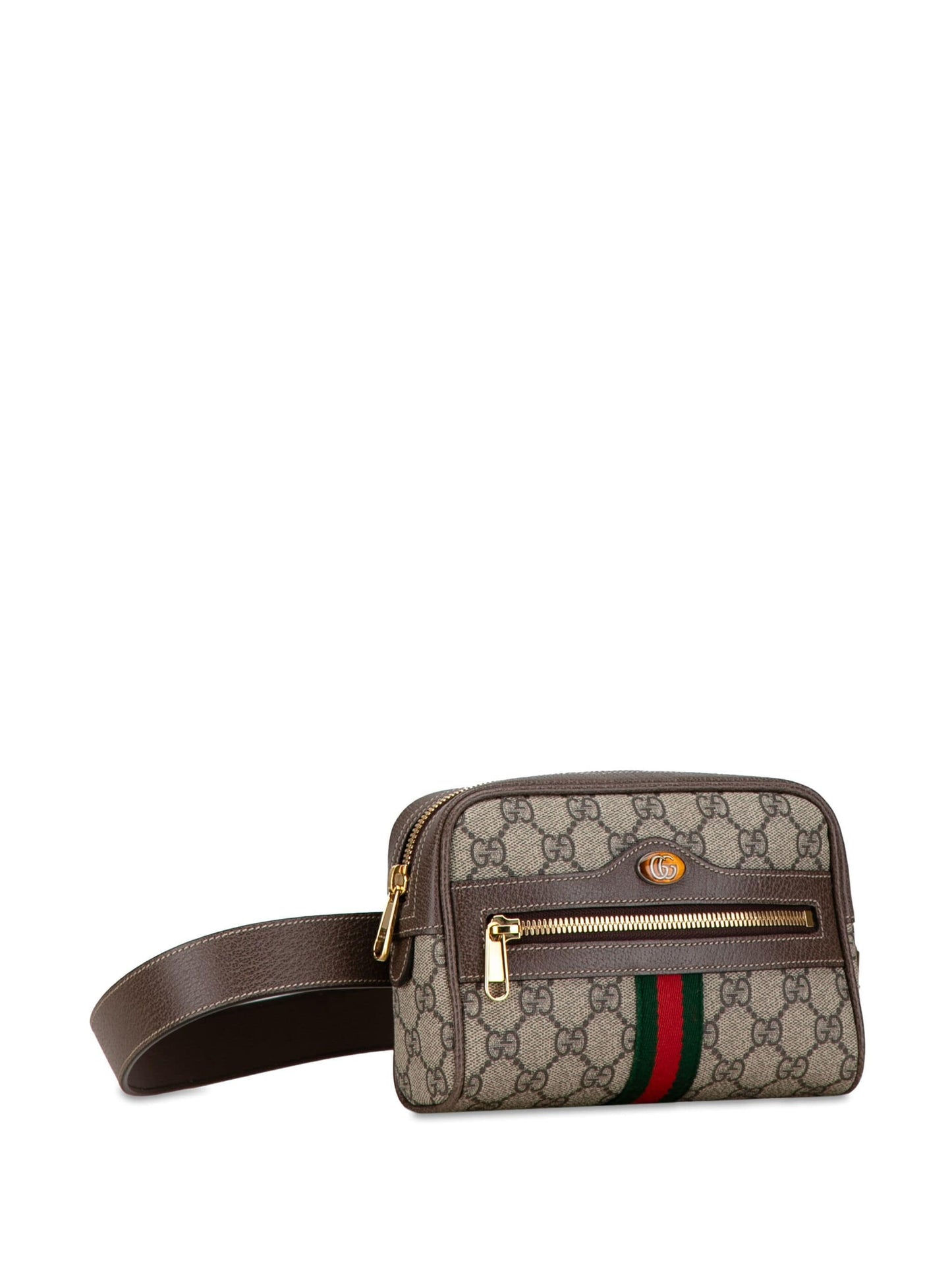 Gucci GG SUPREME OPHIDIA Monogram Small Belt