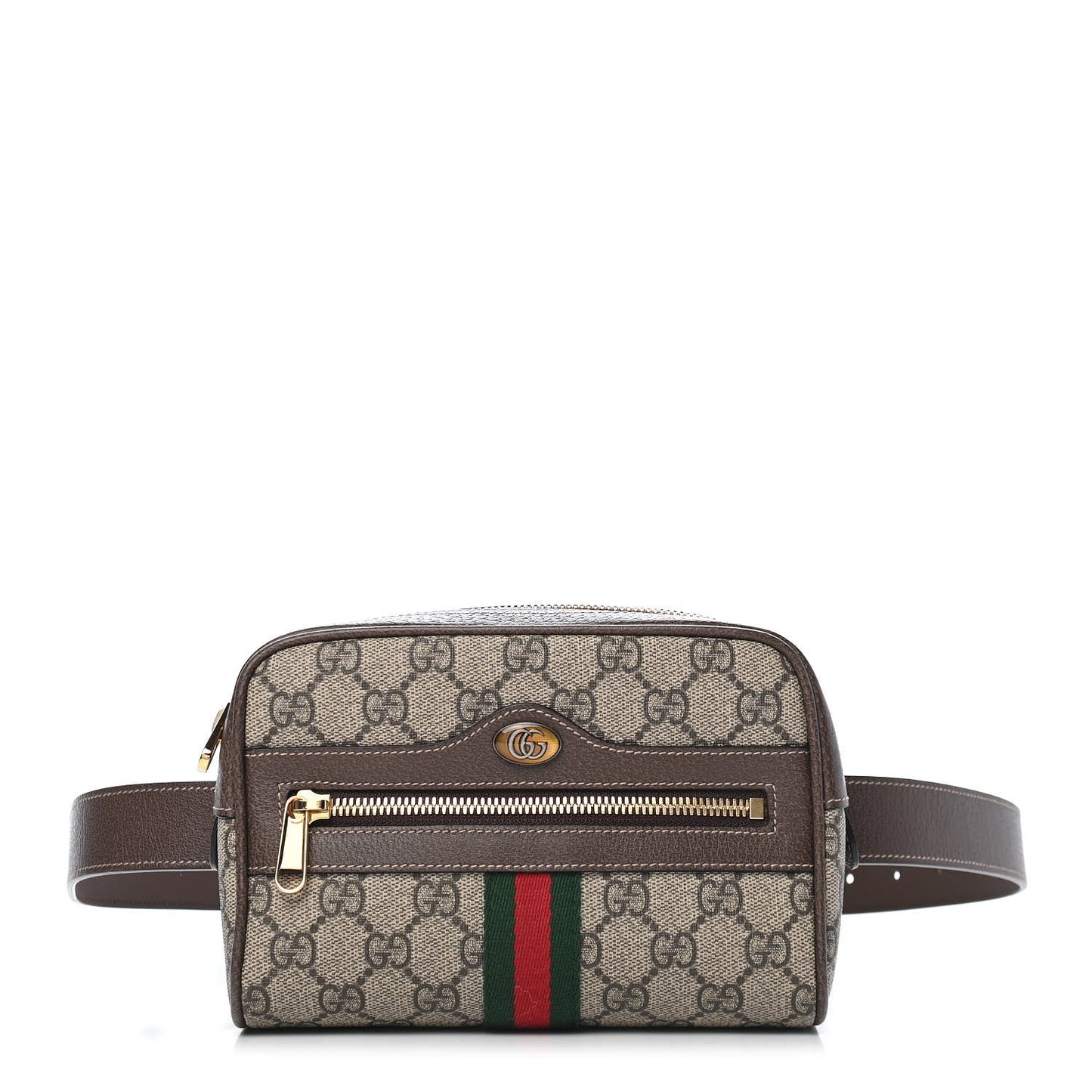 Gucci GG SUPREME OPHIDIA Monogram Small Belt