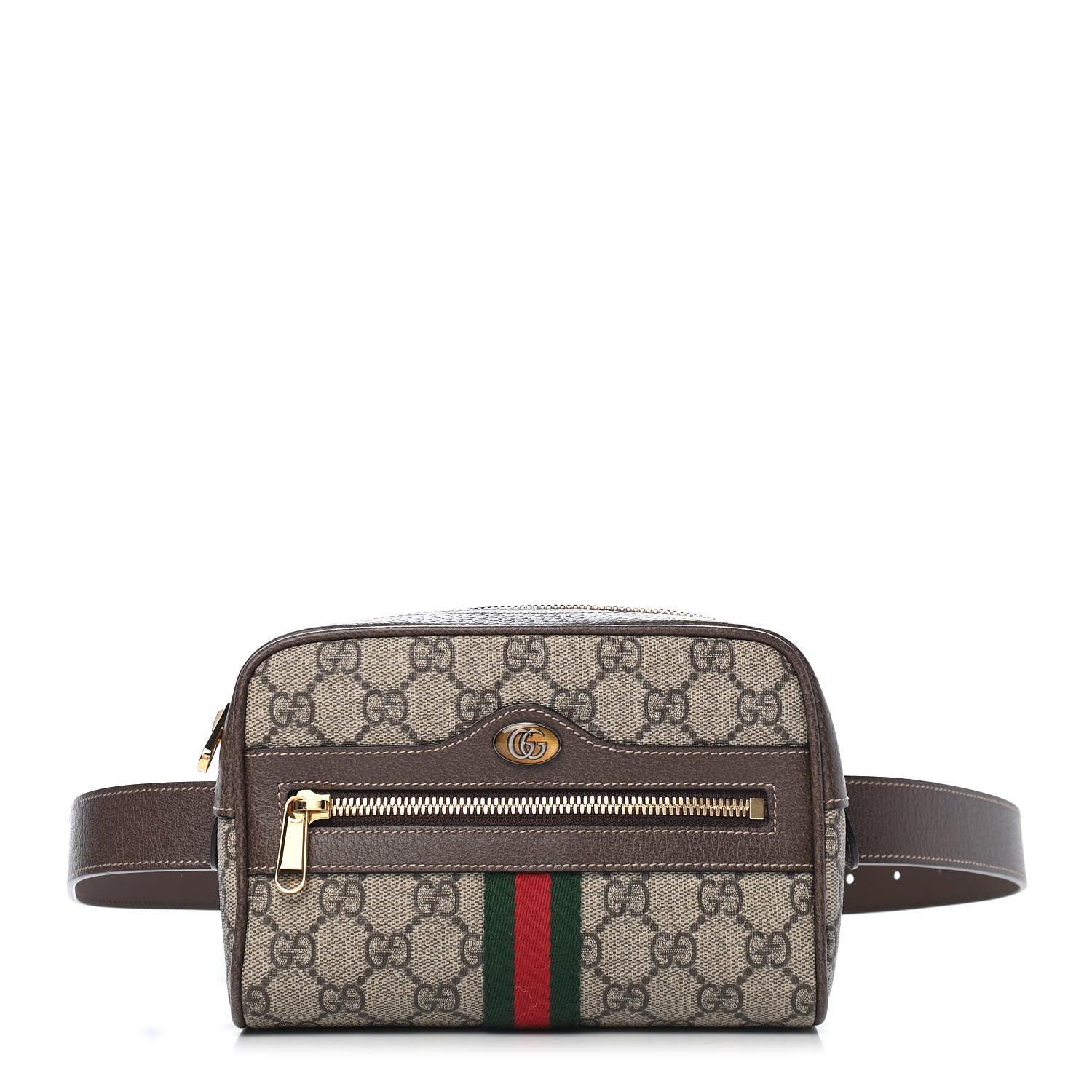 Gucci GG SUPREME OPHIDIA Monogram Small Belt